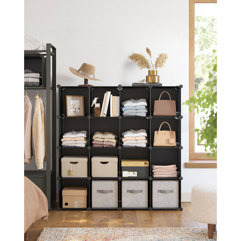 Brennon 125cm H x 153cm W Iron Standard Bookcase