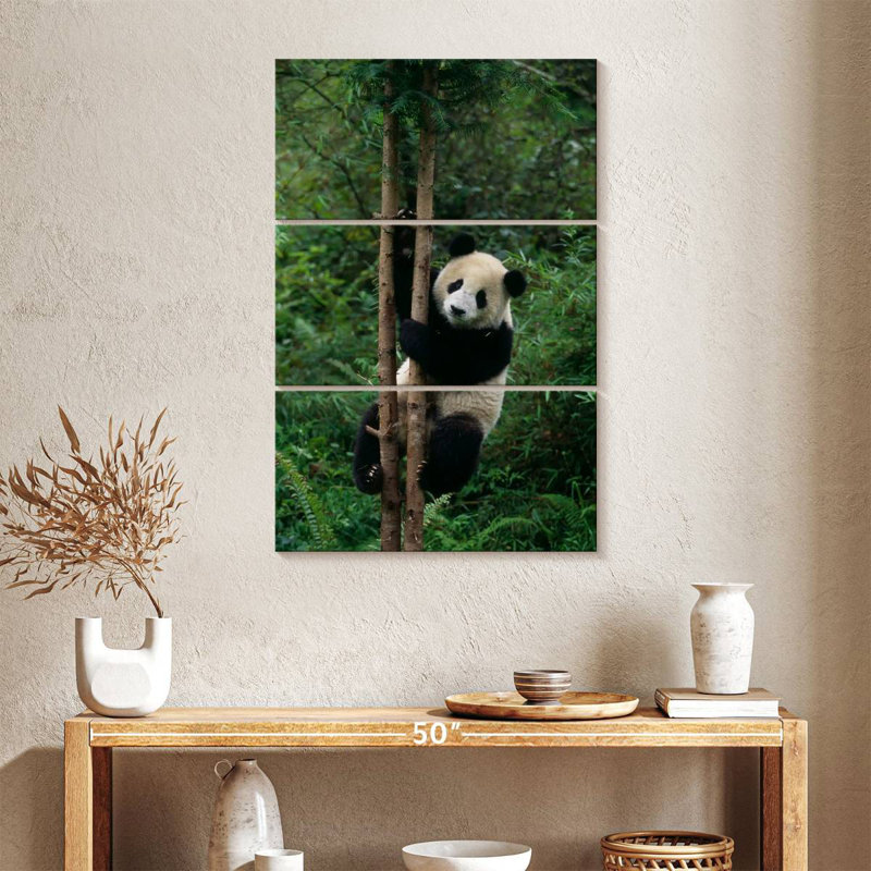 Brampt Climbing Panda, 38" H x 24" W