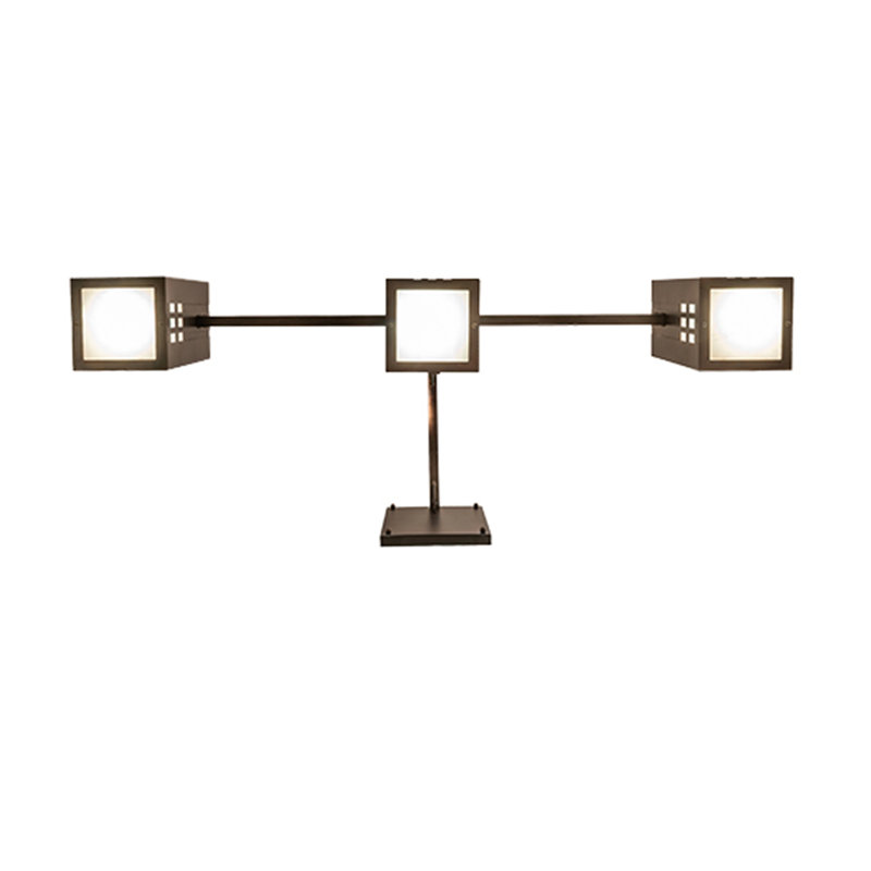 Hirshfield Solid Brass 3 - Light Armed Sconce