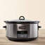 Crock-Pot 8 qt Black Stainless Steel Programmable Slow Cooker