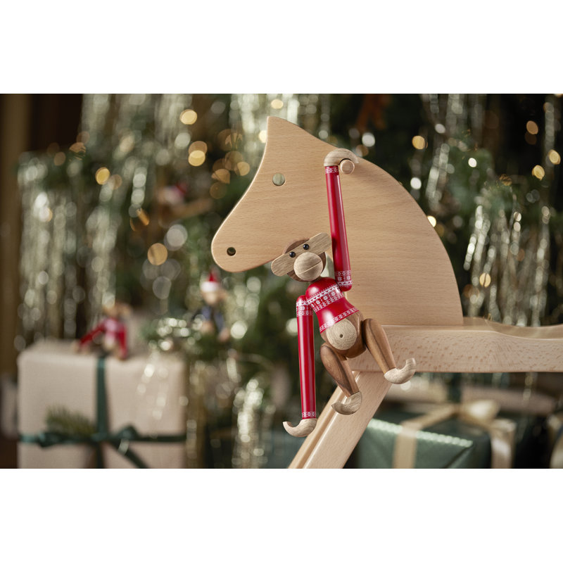 Monkey Christmas Jumper 2024 Small Teak/Limba