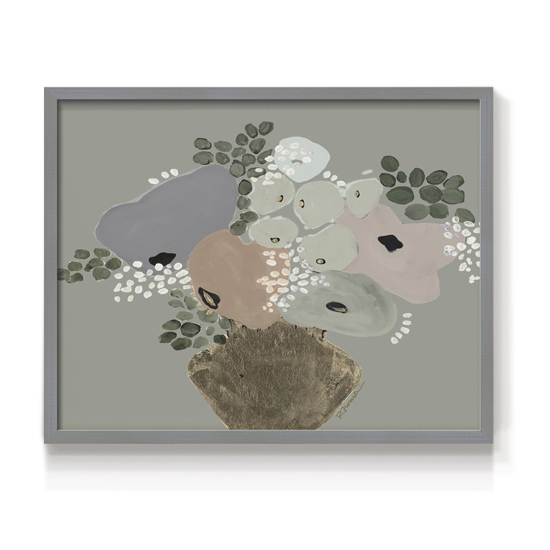 You are on My Mind - Impression encadrée - Restickable, H 8 po x l 10 po, Gris