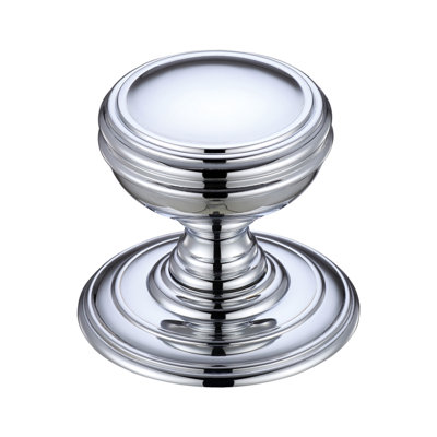 Crater Polished Chrome Internal Door Knob Pack
