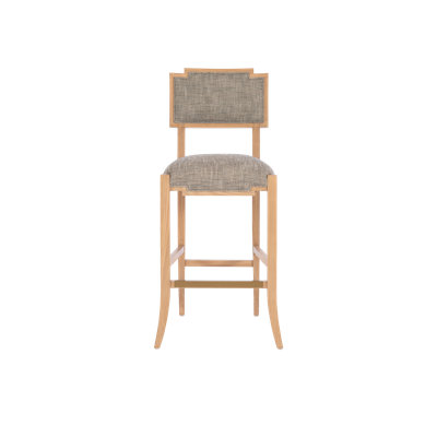 Melanie Blonde Bar Stool, Liller Tortoise