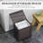 HOMCOM Bamboo Laundry Hamper With Lid