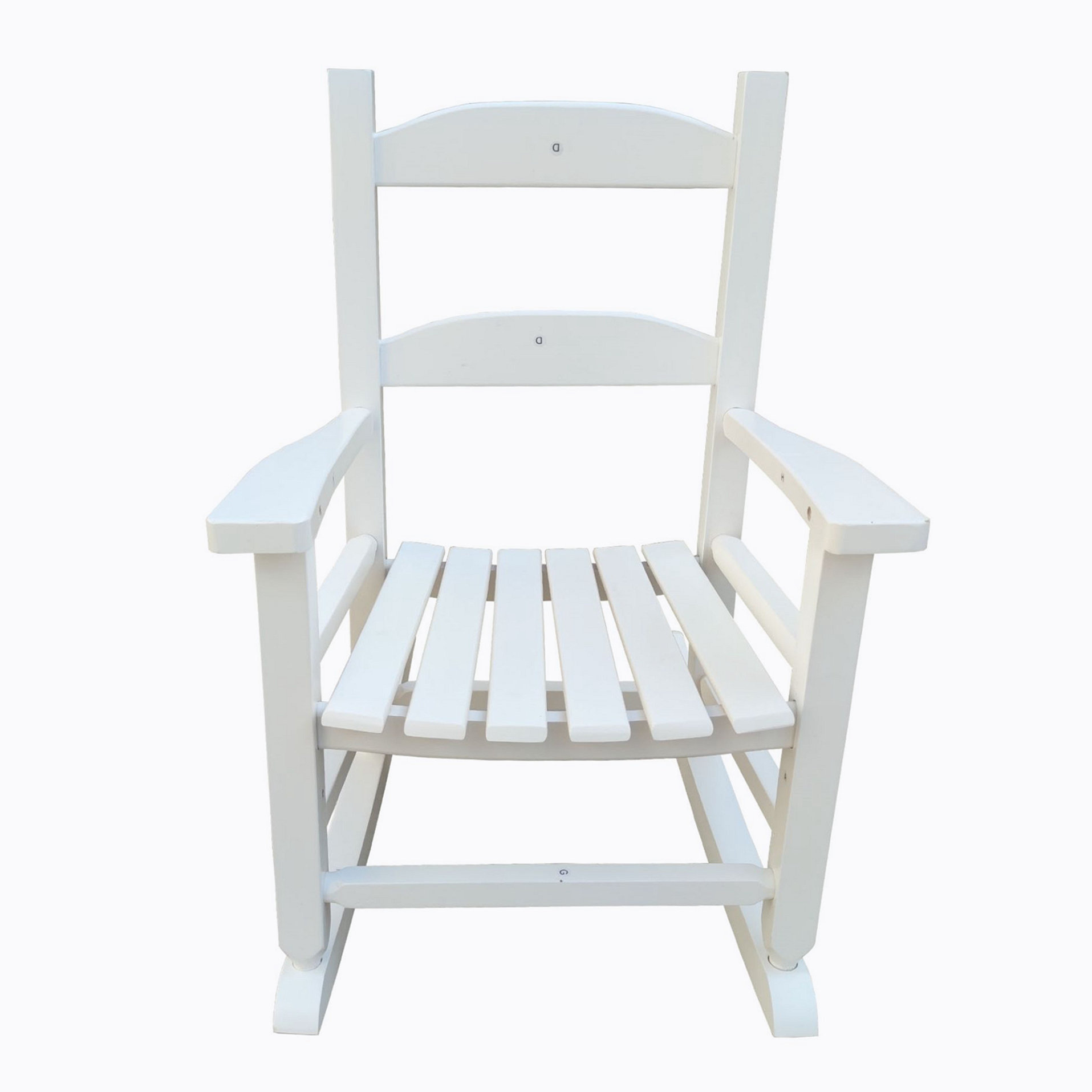 Harriet Bee Dimmick Solid Wood Rocking Chair | Wayfair