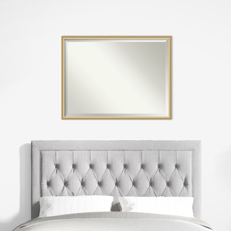 Miroir mural Florence, Or, Rectangle, 31,75 po x 41,75 po