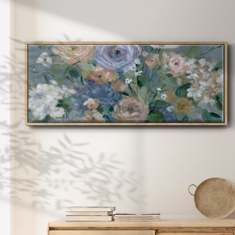 Garden Harmony - toile encadrée, H 20 po x l 50 po