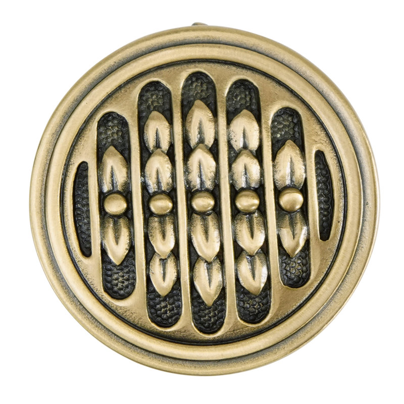 ASTORIA KNOB; BURNISHED FINISH, Gold