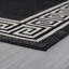 Tapis noir / crème Seraphine-1398281853