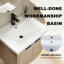 Meuble-lavabo 24 po avec lavabo et rangement à fermeture en douceur-2085850345