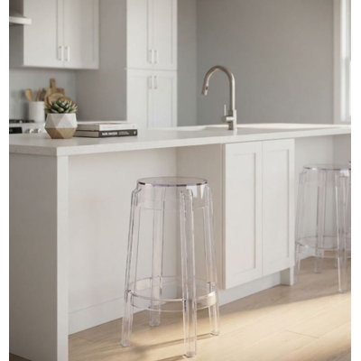 Spirit Acrylic Backless Stool