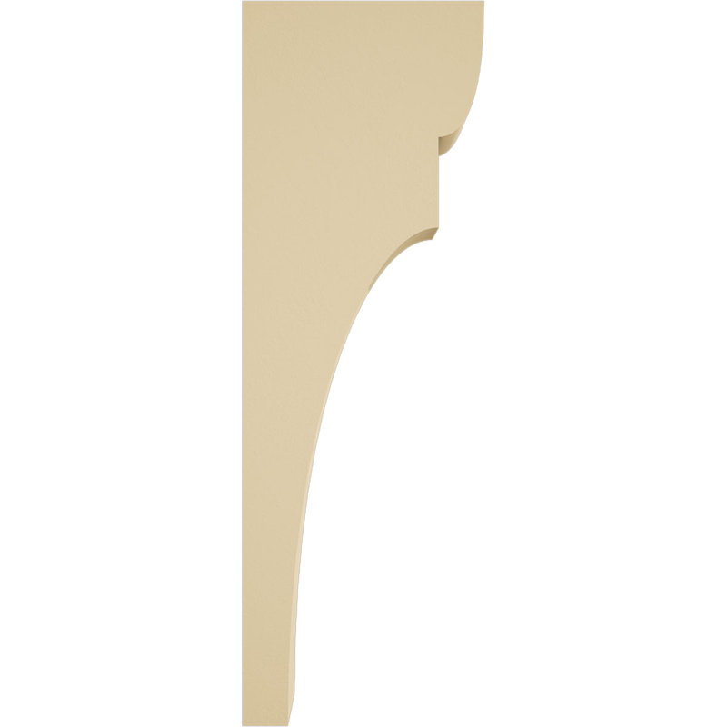 Corbeau en uréthane Yorktown Signature, brun clair apprêté, H 24 po x l 6 po x P 8 po