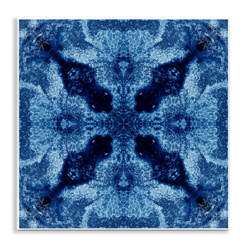 «Blue Mosaic Motif» par El Perkin