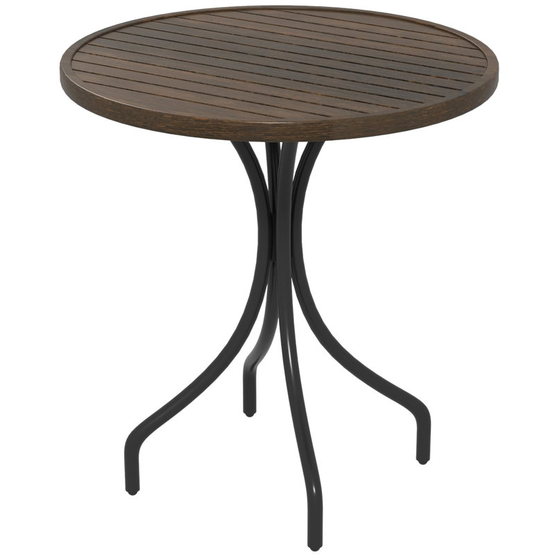 Round 3 - Person 66Cm L Outdoor Chat Table