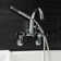 Kaiser Triple Handle Wall Mounted Clawfoot Tub Faucet with Diverter and Handshower