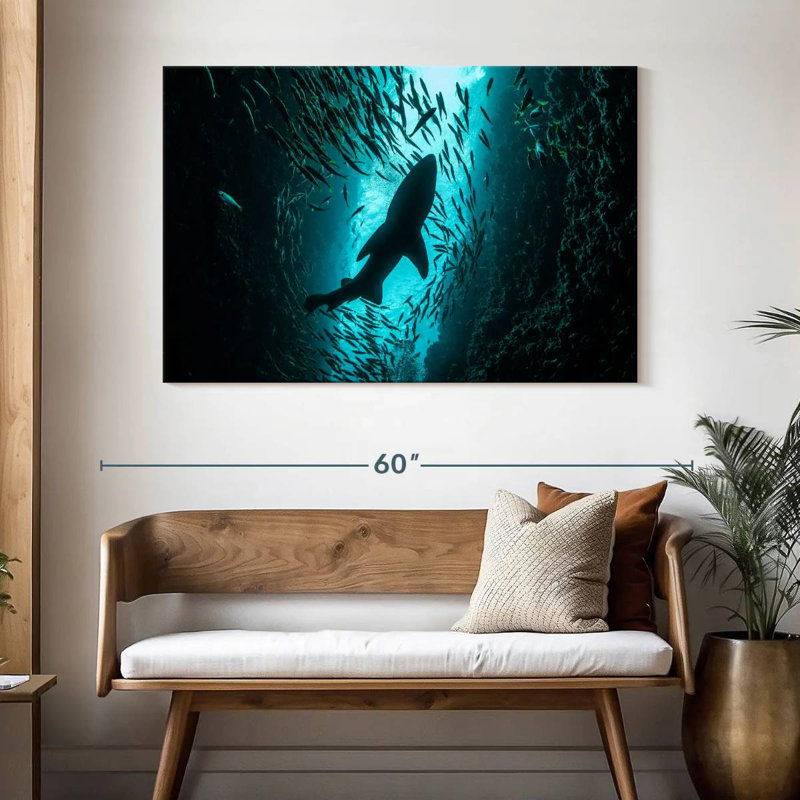 Brampt Shark Depth, 32" H x 48" W