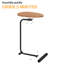 Table d'appoint mobile - brun