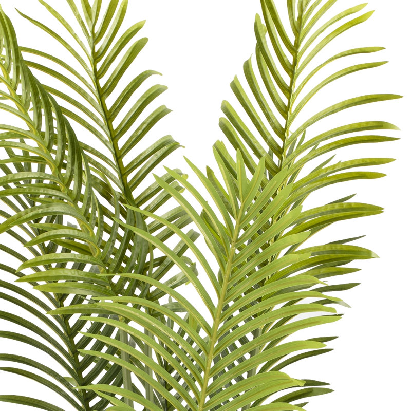 24" Artificial Palm Tree In Pot, 48" H x 24" W x 24" D