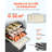 Vacuum Freeze Dryer 4-Layer Fruit Vegetable Freeze Drying Machine w/ Pump-113697976