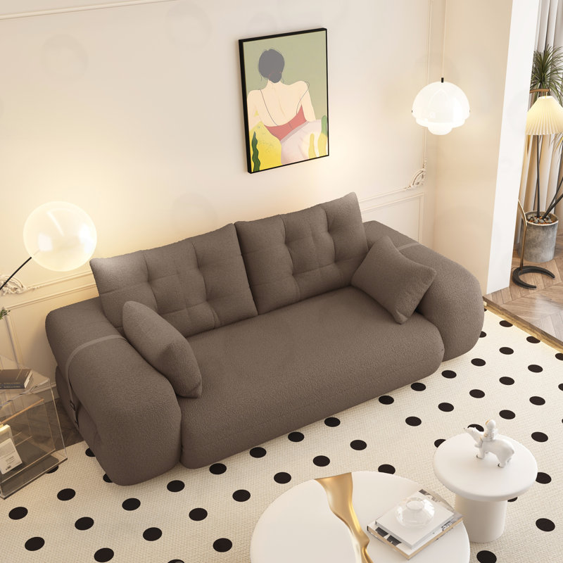 Canapé-lit pliable multifonctionnel, Ourson brun
