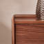 Meuble télé minimaliste en bois massif de style américain