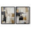 ABSTRACT Series CCCCXCI - Impression encadrée de qualité supérieure - prête à être accrochée - aucun clou requis - aucun clou requis-108037946-108037951