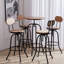 Vickie Round Metal Base Dining Table