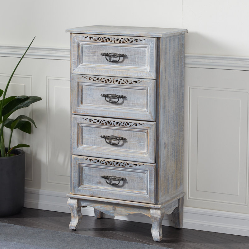 Commode décorative 4 tiroirs