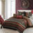 Tefia Karr Microfiber 7 Piece Comforter Set-1789657045-1789657046