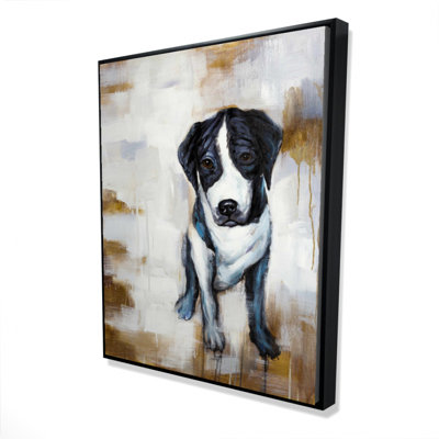 " Sitting Dog "