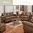 Jaeson Upholstered Accent Chair with Ottoman