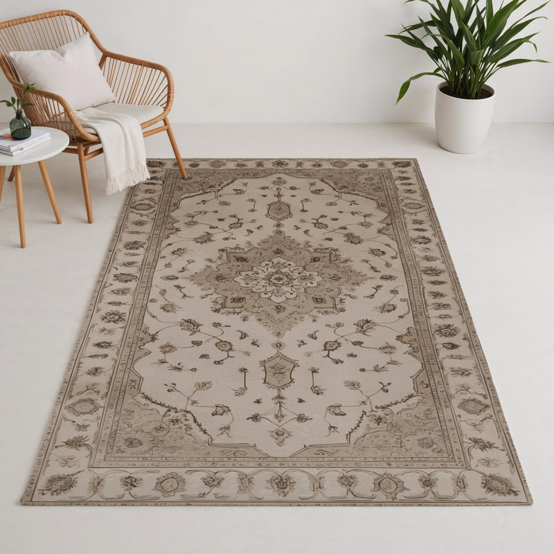 Tapis intérieur et extérieur Tabriz, Rectangulaire 3 pi x 5 pi