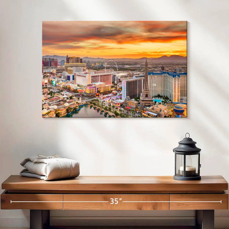 Horizon de Sir Vegas à Las Vegas, H 16 po x l 24 po