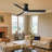 2pcs 52 Inch Ceiling Fan With Light-604357823