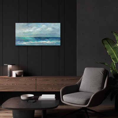 «Clouds and Sea» par Silvia Vassileva, art mural en verre acrylique