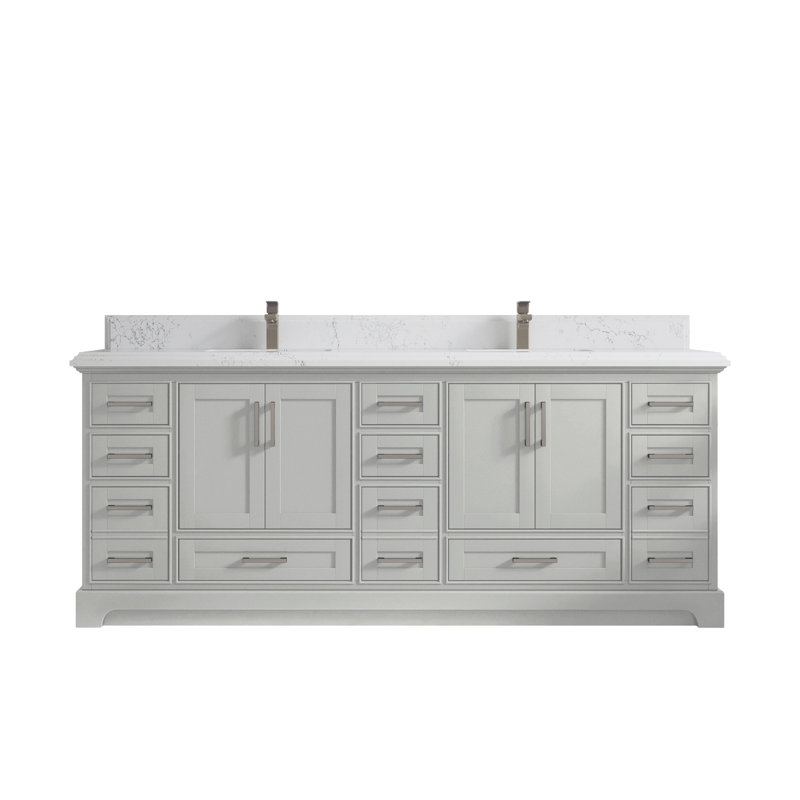 Ensemble de meuble-lavabo double 84 po, Empira