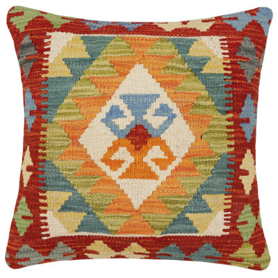 Housse et insert de coussin carré 100% laine