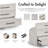 Allisun Led Makeup Vanity Set With Stool-1666572971