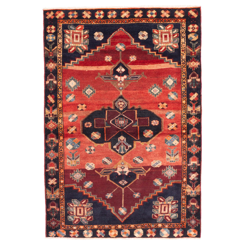 Tapis rouge Anatolian Vintage 4 pi 1 po x 6 pi 0 po