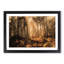 Forest in an Orange Glow - Picture Frame Painting Print-55577644-55577645