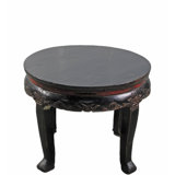 Asian Classic Solid Wood End Table