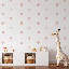 Adhésif décoratif pois aquarelle-29587360