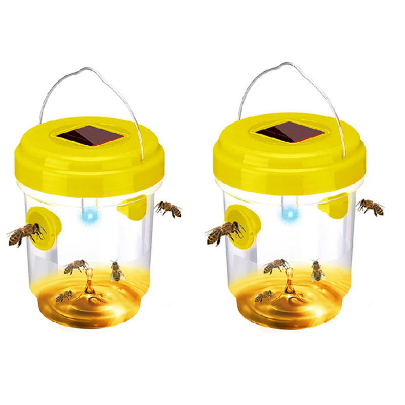 2 pièges à guêpes pour l'extérieur, Jaune