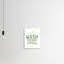 «Wash Your Hands, No Ser Serious Quote Light Green Plant», art textuel-60025584-60025585