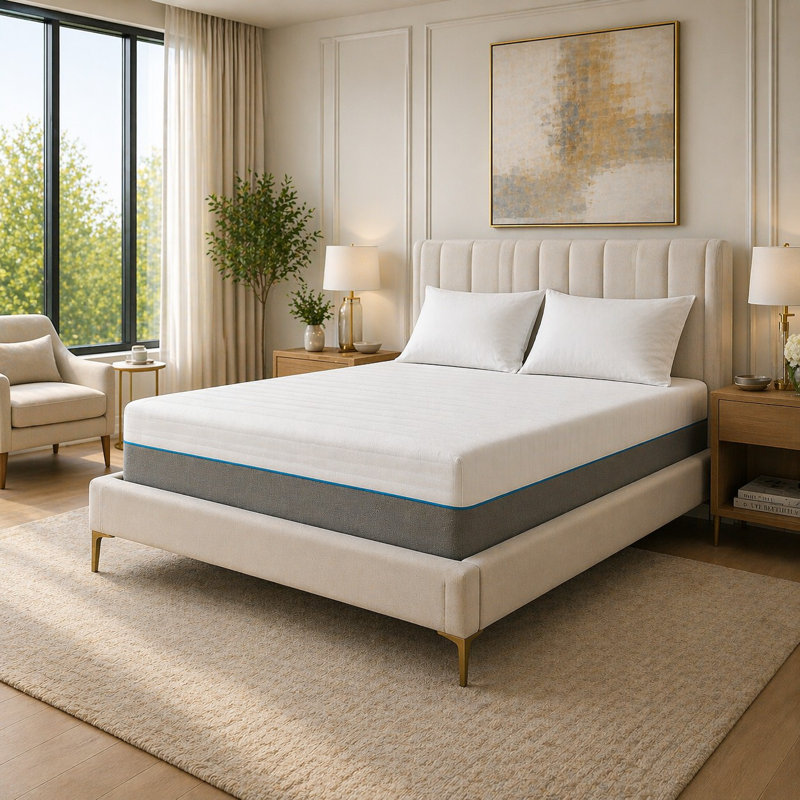 Vyro Collection Sareer Furniture Pocket Sprung 2000 Mattress, Small Double (4')