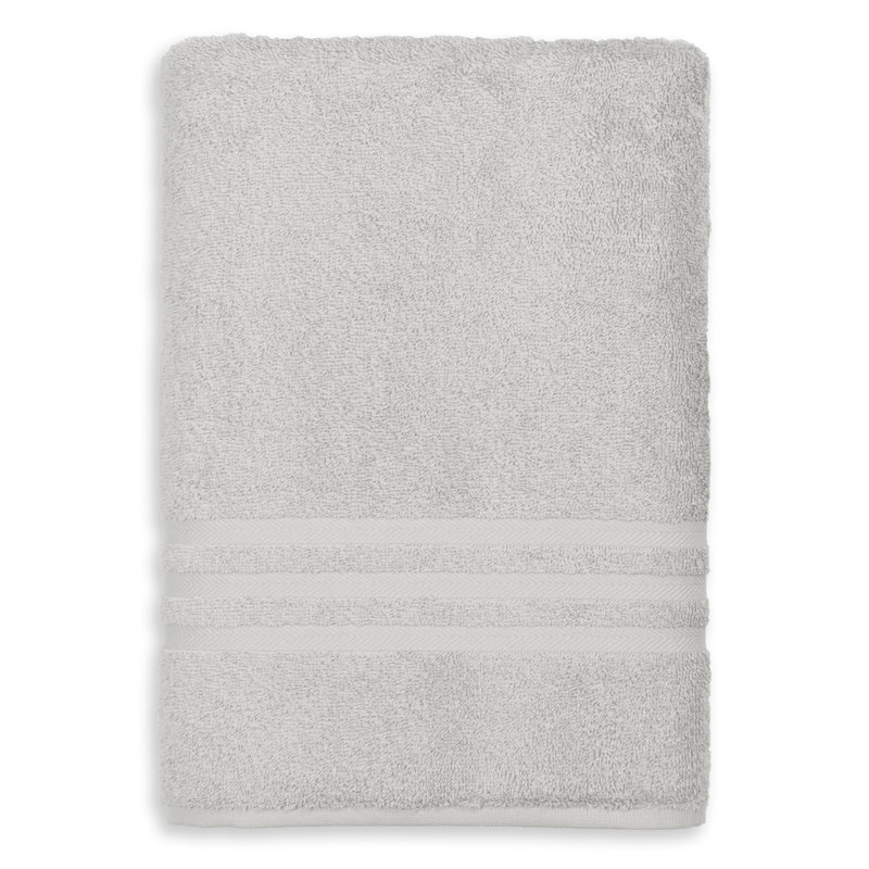 Denzi Midweight Bath Sheet, Gray