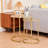 Glass Top Nesting Tables-88560551