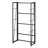 Clyde 49.5'' H x 23.75'' W Iron Etagere Bookcase-72322467