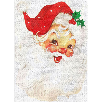 Tapis rouge père noël
